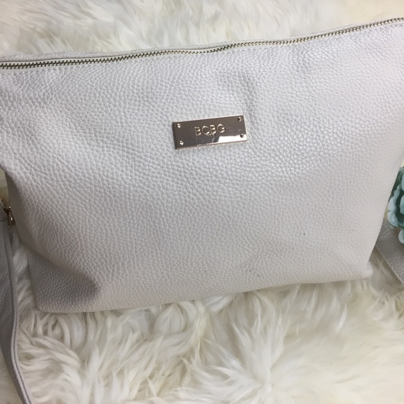 BCBG Cream White Crossbody Bag Purse Y2K - Picture 2 of 8